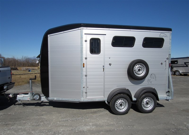 BOCKMANN PORTAX L SR - HORSE TRAILER - crossvalleyranch